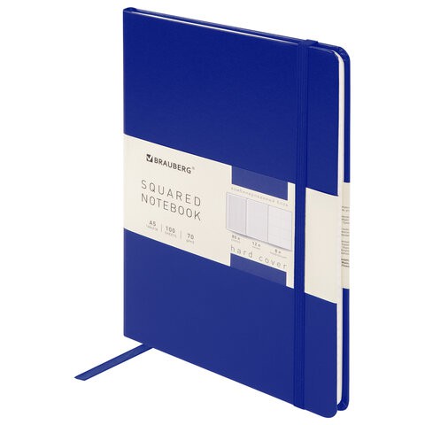 Блокнот А5 Brauberg Ultra 80 г/м2, 100 листов, клетка/113069 цена за 2 шт , 